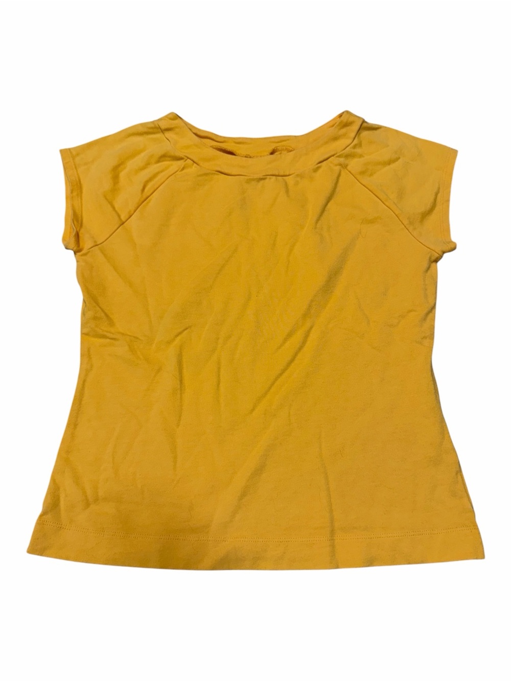 Copper Key Girls Size 16 Orange Short Sleeve 100% Cotton Tee Shirt